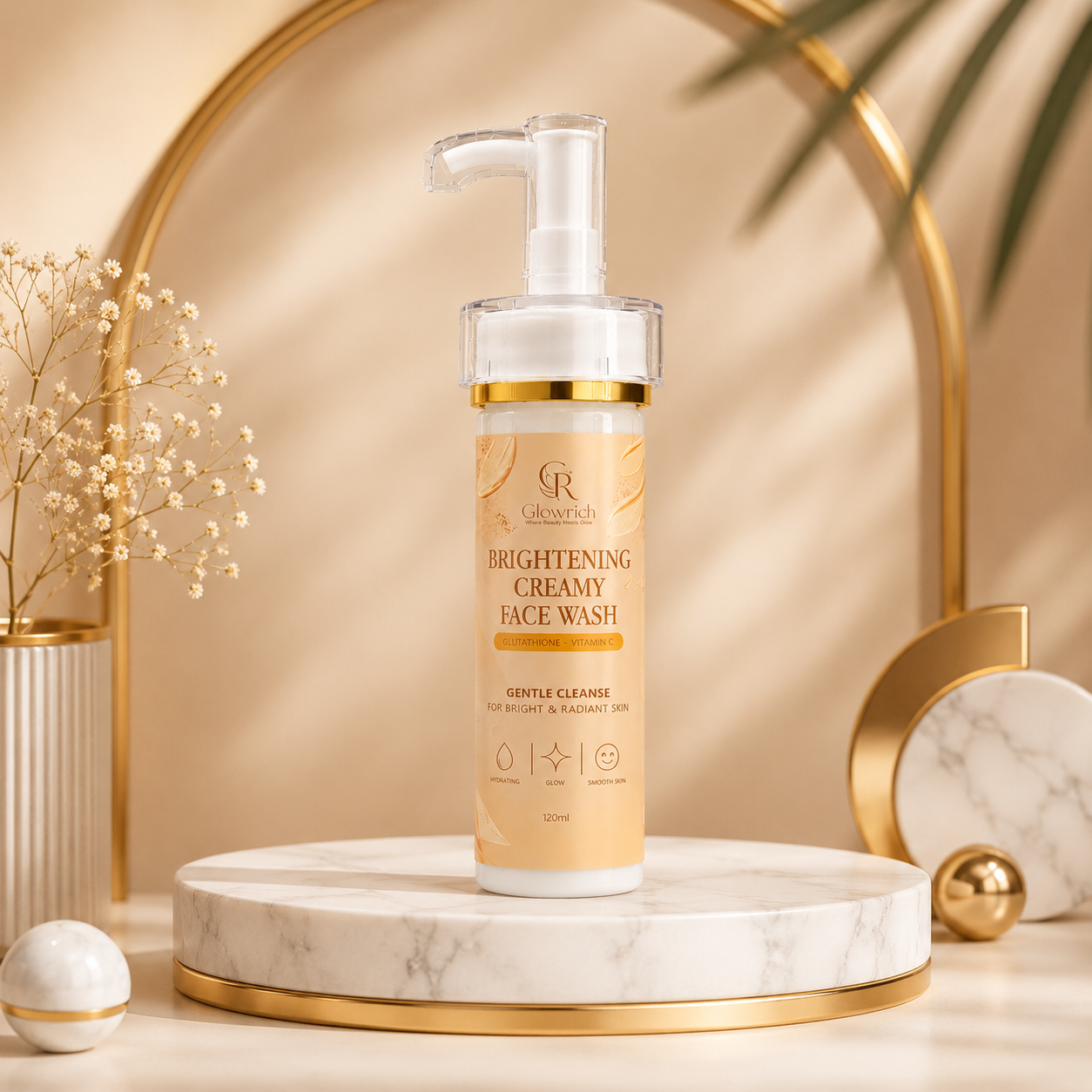 Brightening Creamy Face Wash – 120ml