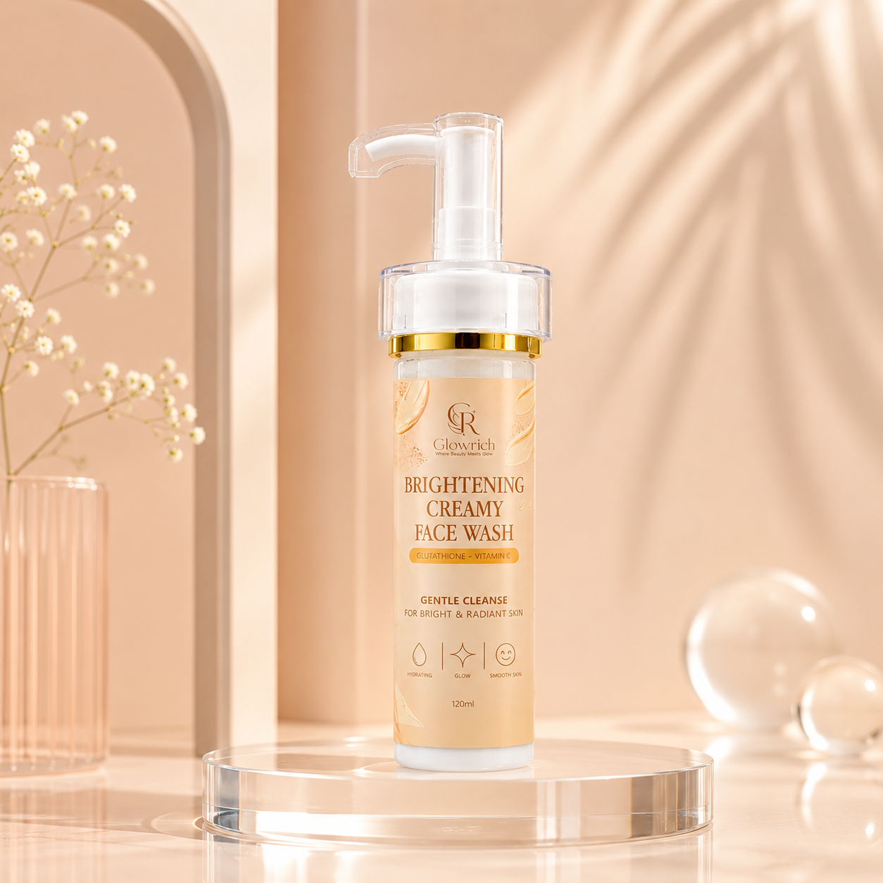 Brightening Creamy Face Wash – 120ml
