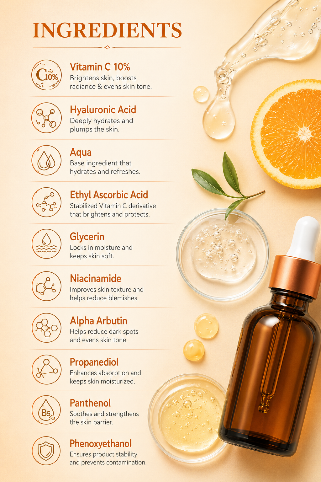 Vitamin C 10% Serum – 30ml
